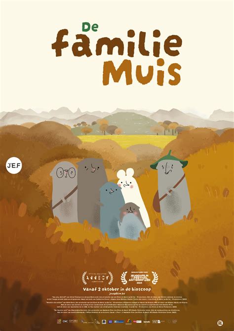 Illustratie van de familie Muis op reis
