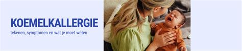 Infographic die de verschillende symptomen van koemelkallergie categoriseert (maag-darm, huid, luchtwegen)