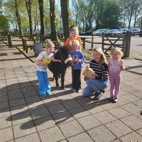 Buitenspeelplaats met paarden en kinderen bij BSO De Vrijbuiters